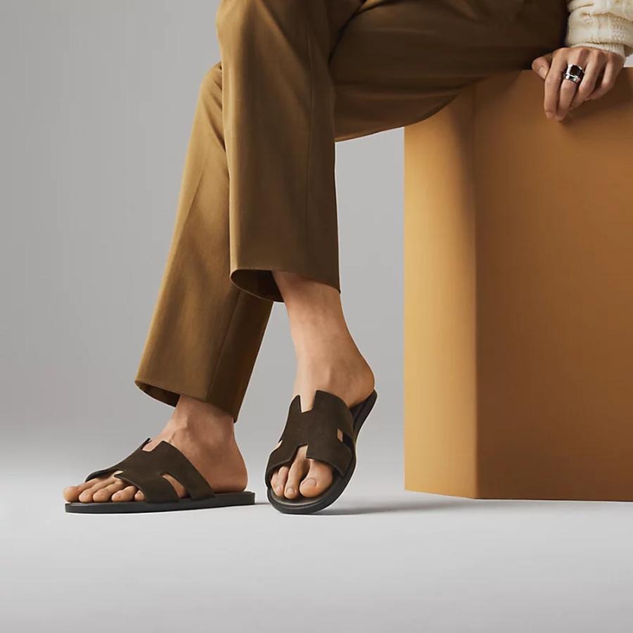 エルメス HERMES メンズ サンダル (イズミール)【エコルス 】【送料無料】【正規品】の画像