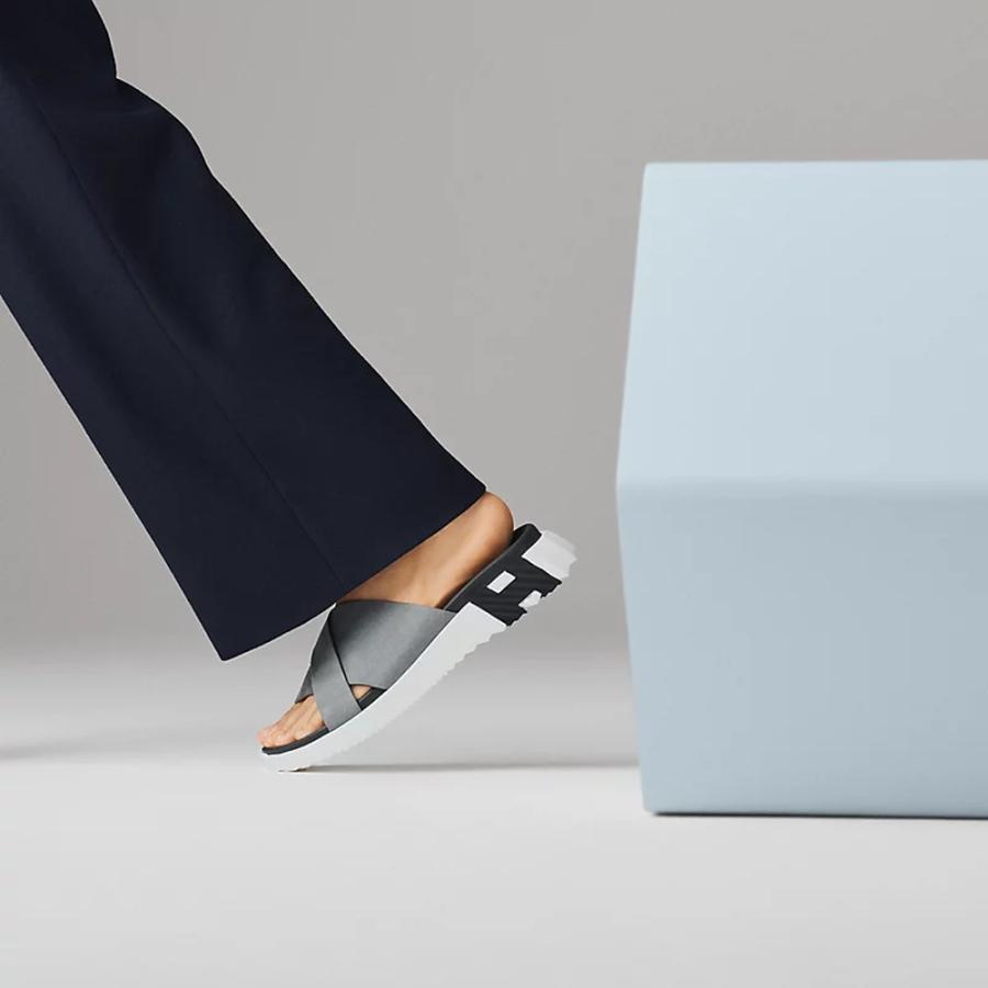 エルメス HERMES メンズ サンダル (インフラ)【グリ・オラージュ 】【送料無料】【正規品】の画像