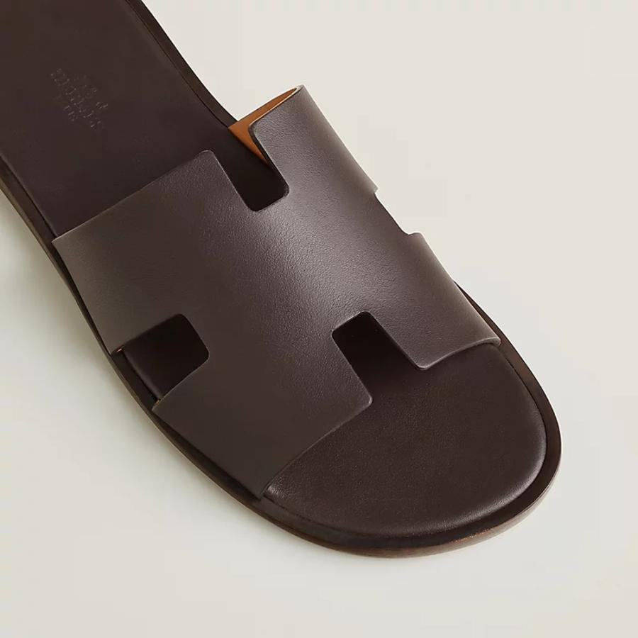 エルメス HERMES メンズ サンダル (イズミール)【モカ 】【送料無料】【正規品】の画像