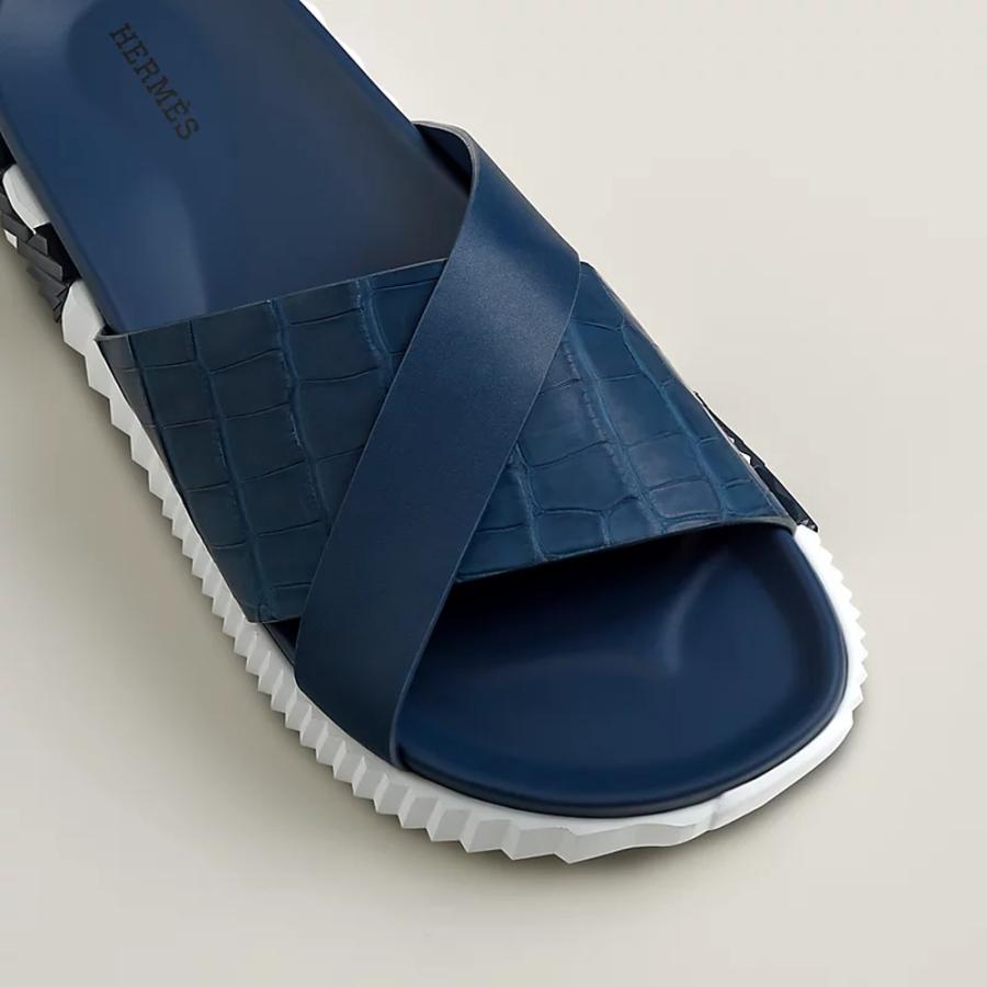 HERMES（エルメス） メンズ サンダル (インフラ)【ブルー・オプス