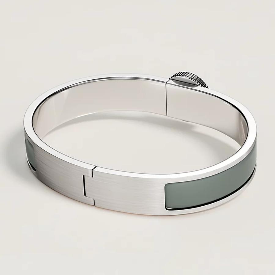 エルメス HERMES メンズ エナメルブレスレット (クリック・クルー・ド・セル)【グリーン 】【送料無料】【正規品】の画像