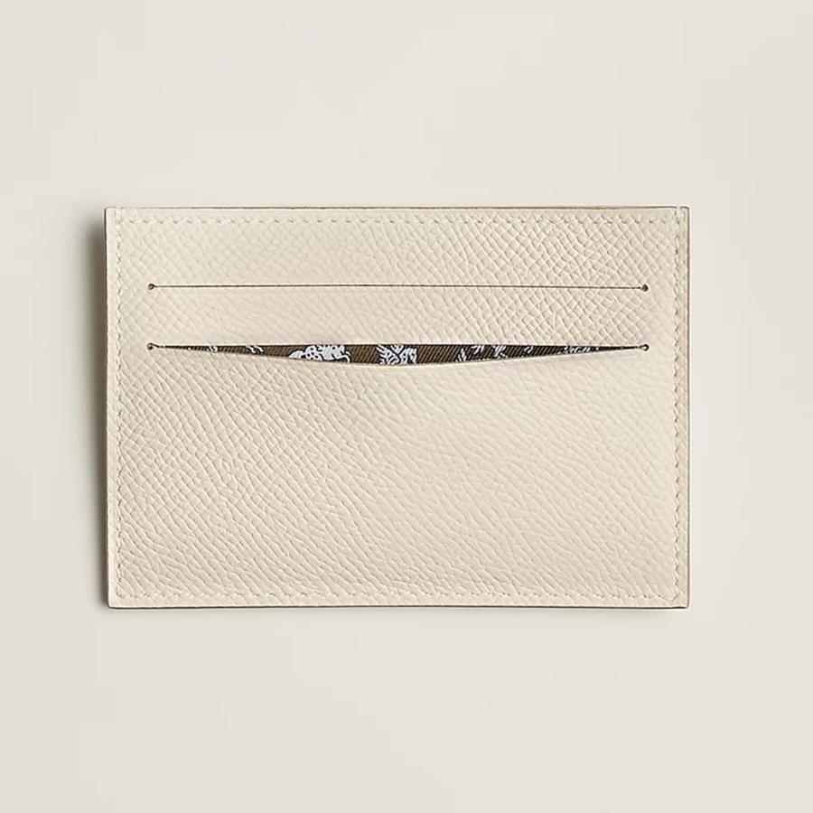 エルメス HERMES メンズ カードケース (シチズン ツイル)【ホワイト 】【送料無料】【正規品】の画像