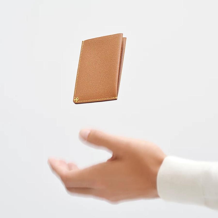 エルメス HERMES メンズ カードケース (Hセリエ)【ブラック 】【送料無料】【正規品】の画像