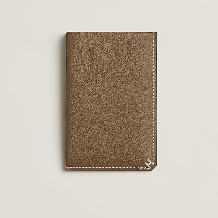 エルメス HERMES メンズ カードケース (Hセリエ)【グリーン 】【送料無料】【正規品】の画像