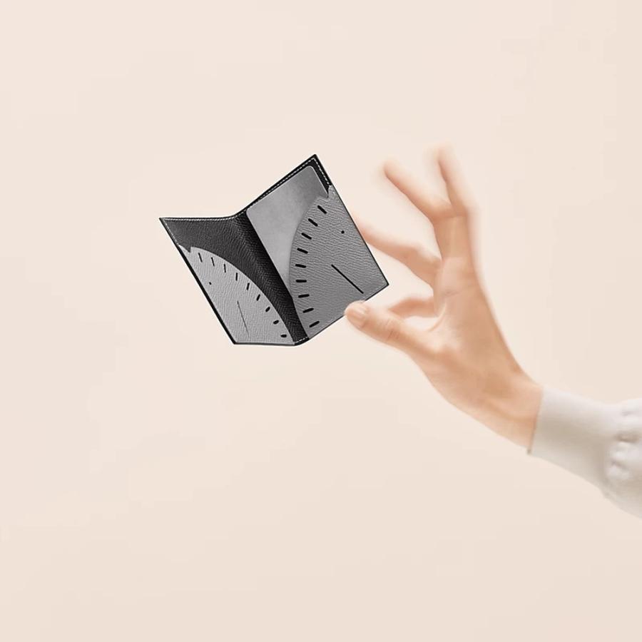 エルメス HERMES メンズ カードケース (ドアド)【ブルー 】【送料無料】【正規品】の画像