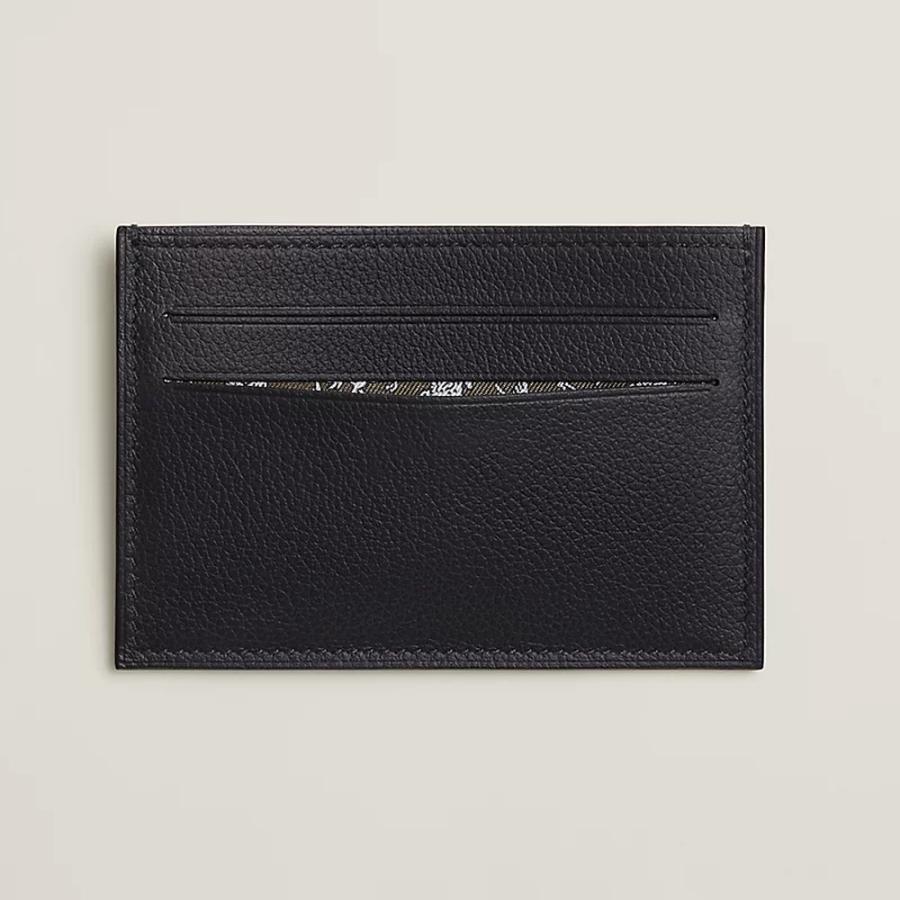 エルメス HERMES メンズ カードケース (シチズン ツイル)【ブルー 】【送料無料】【正規品】の画像