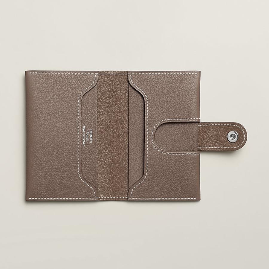 エルメス HERMES メンズ カードケース (R.M.S)【ベージュ/ナチュラル 】【送料無料】【正規品】の画像