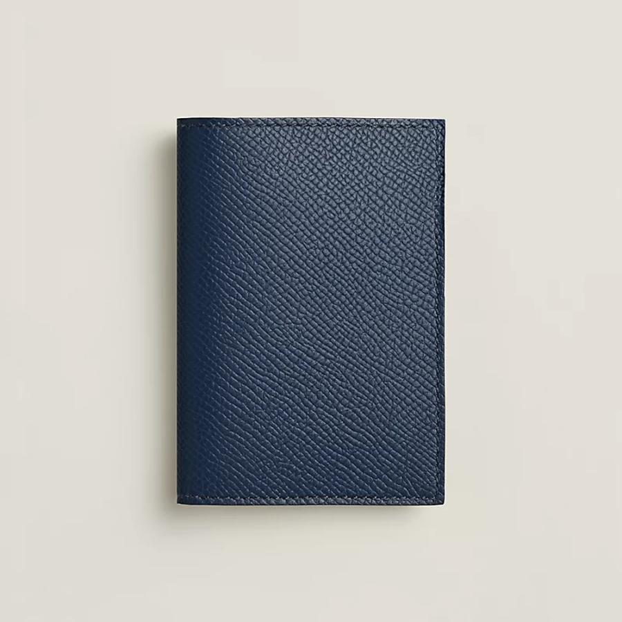 エルメス HERMES メンズ カードケース (ドアド)【ブルー 】【送料無料】【正規品】の画像