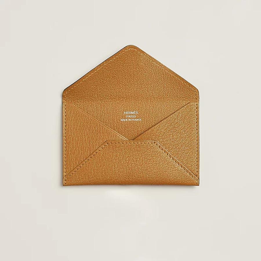 エルメス HERMES メンズ ポーチ (エンヴェロープ) PM【ベージュ/ナチュラル 】【送料無料】【正規品】の画像