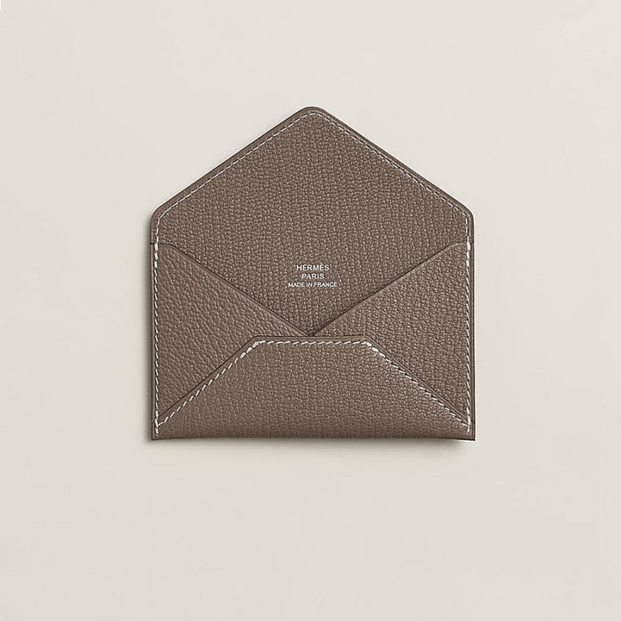 エルメス HERMES メンズ ポーチ (エンヴェロープ) PM【ベージュ/ナチュラル 】【送料無料】【正規品】の画像