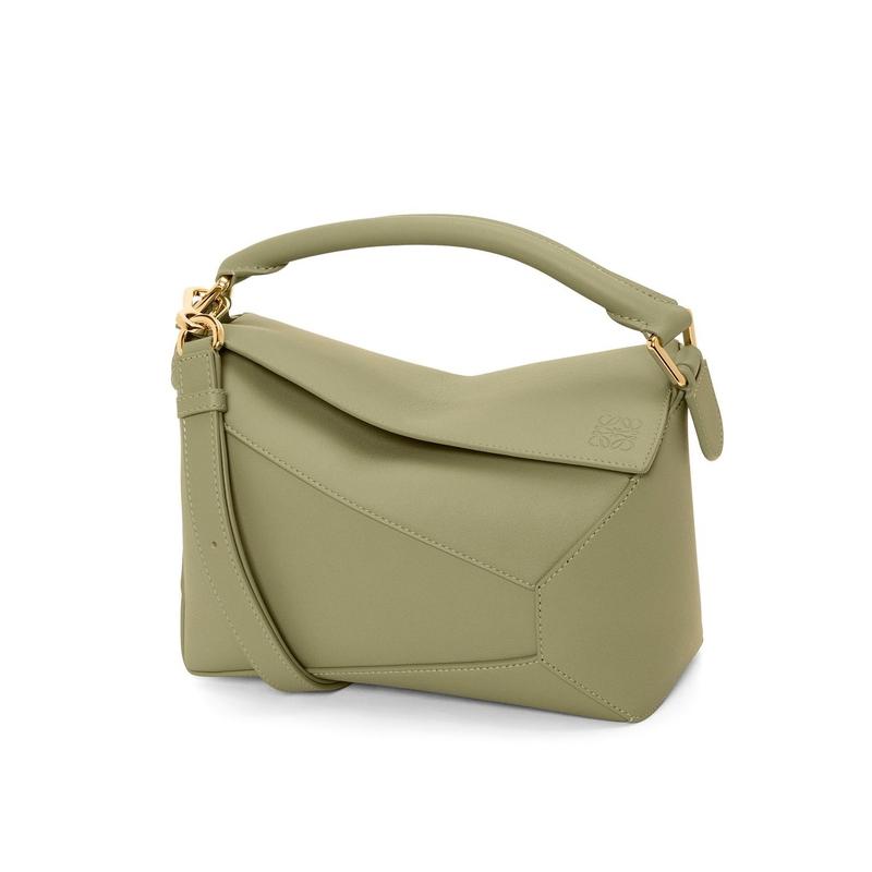 LOEWE ロエベ レディース パズルバッグ スモール【ユーカリグリーン 