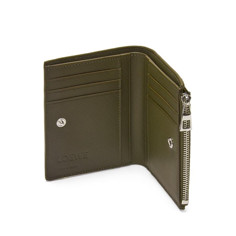 LOEWE ロエベ メンズ スリム コンパクトウォレット 財布【ダーク LOEWE ロエベ メンズ スリム コンパクトウォレット 財布【ダーク