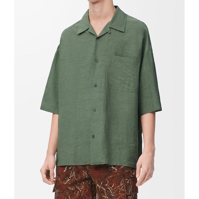 最終値下げ LOEWE 2025ss ショートスリーブシャツ Sサイズ