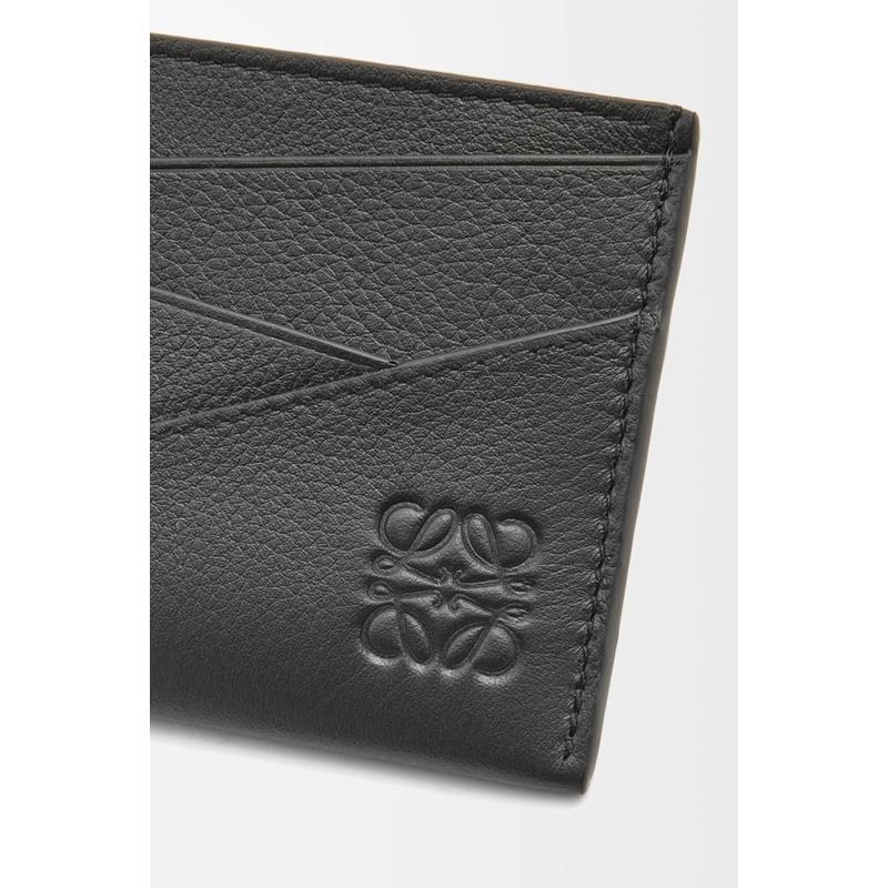 LOEWE ロエベ メンズ パズル プレーン カードホルダー【ブラック