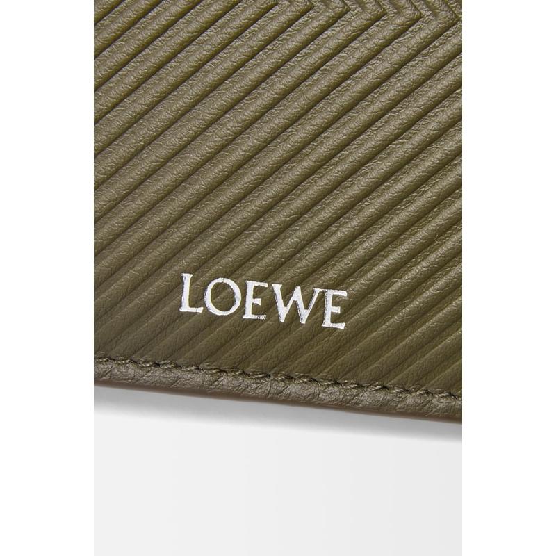 LOEWE（ロエベ） メンズ バイフォールド ウォレット 財布【ダーク