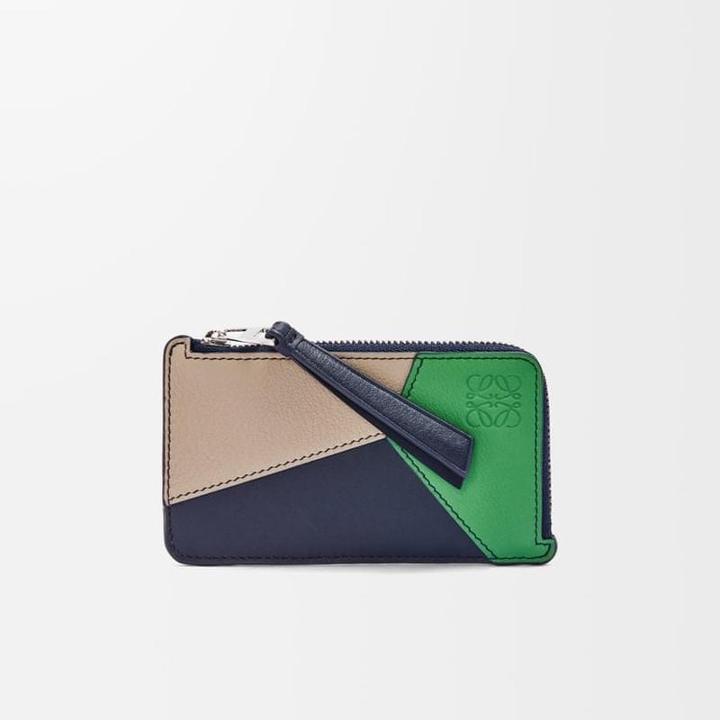 LOEWE（ロエベ） メンズ パズル コインカードホルダー【サンド