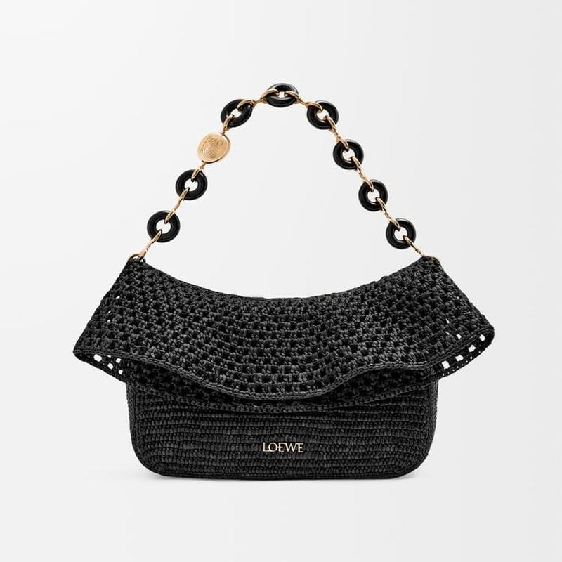 LOEWE ロエベ オラ ショルダーバッグ ミディアム 新品未使用正規品 LOEWE（ロエベ） レディース オラ バッグ ミディアム【ブラック