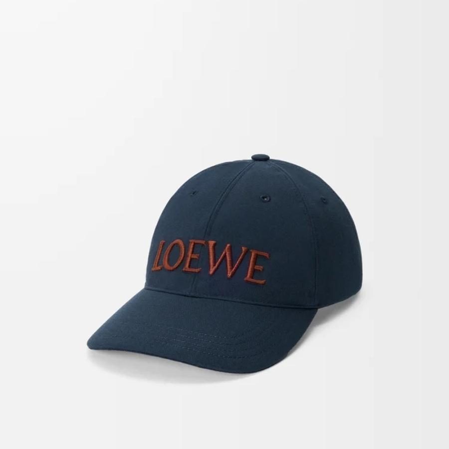 ロエベ キャップ 2025年新作 LOEWE ロエベ 2025秋冬レディース キャップ【ディープネイビー