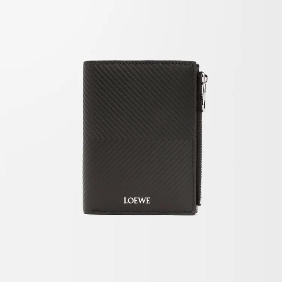 LOEWEミニウォレット パズル スリム コンパクト ウォレット（クラシックカーフ） ブラック