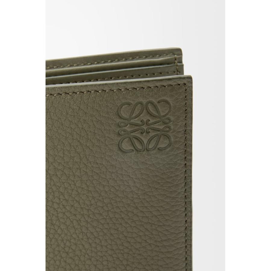 LOEWE ロエベ 二つ折り財布 バイフォールド カーキ LOEWE（ロエベ