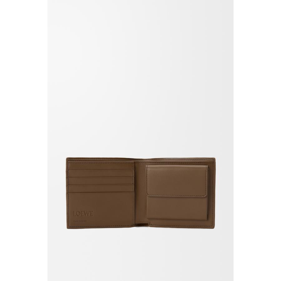 ロエベ LOEWE 2025秋冬メンズ バイフォールド コインウォレット 財布（ディア）【ツンドラ 】【送料無料】【正規品】の画像