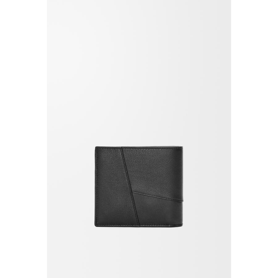 ロエベ LOEWE 2025秋冬メンズ パズル バイフォールド ウォレット 財布（クラシックカーフ）【ブラック 】【送料無料】【正規品】の画像