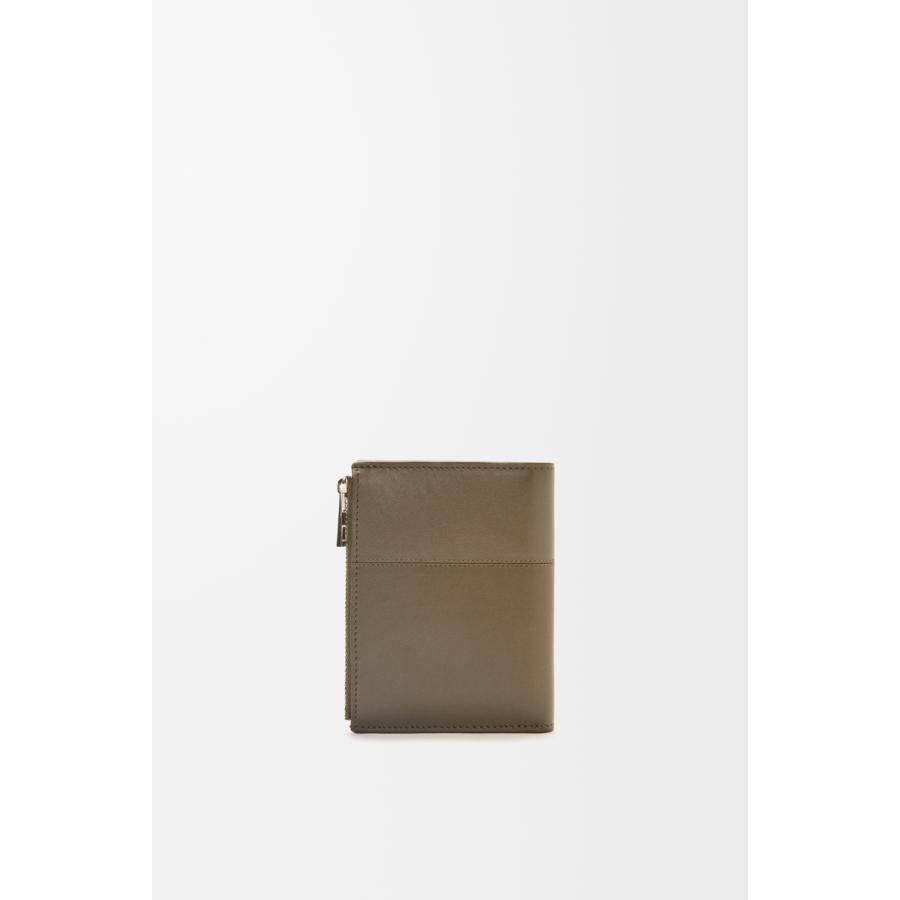 ロエベ LOEWE 2025秋冬メンズ スリム コンパクトウォレット 財布（シャイニーカーフ）【ダークカーキグリーン/カーキグリーン 】【送料無料】【正規品】の画像
