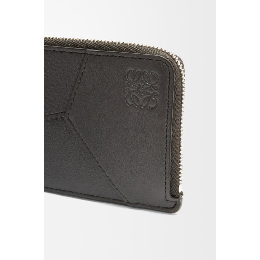 ロエベ LOEWE 2025秋冬メンズ パズル ロング コインカードホルダー（クラシックカーフ）【ダークグレー 】【送料無料】【正規品】の画像