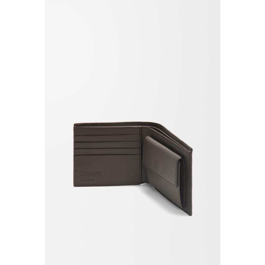 ロエベ LOEWE 2025秋冬メンズ パズル バイフォールド コインウォレット 財布（クラシックカーフ）【ダークグレー 】【送料無料】【正規品】の画像
