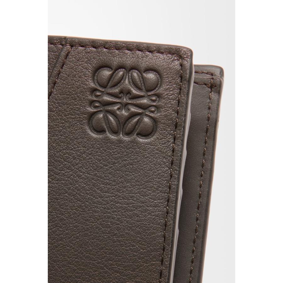 ロエベ LOEWE 2025秋冬メンズ パズル バイフォールド コインウォレット 財布（クラシックカーフ）【ダークグレー 】【送料無料】【正規品】の画像