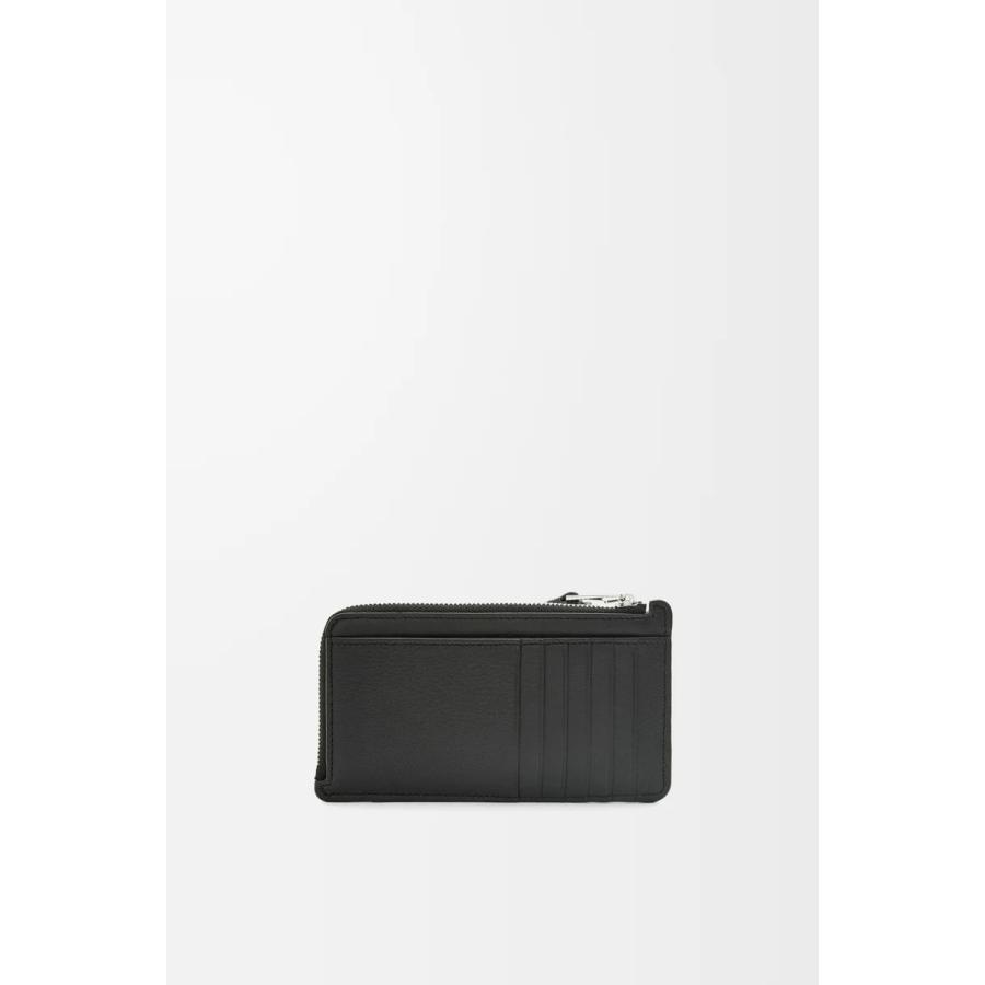 LOEWE☆パズルロングカードホルダー　ブラック パズル ロング コインカードホルダー（クラシックカーフ） グレー