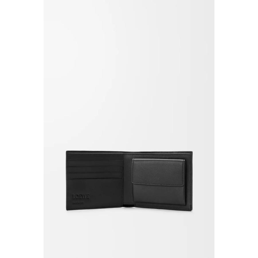 ロエベ LOEWE 2025秋冬メンズ パズル バイフォールド コインウォレット 財布（サプルグレインカーフ）【ブラック 】【送料無料】【正規品】の画像