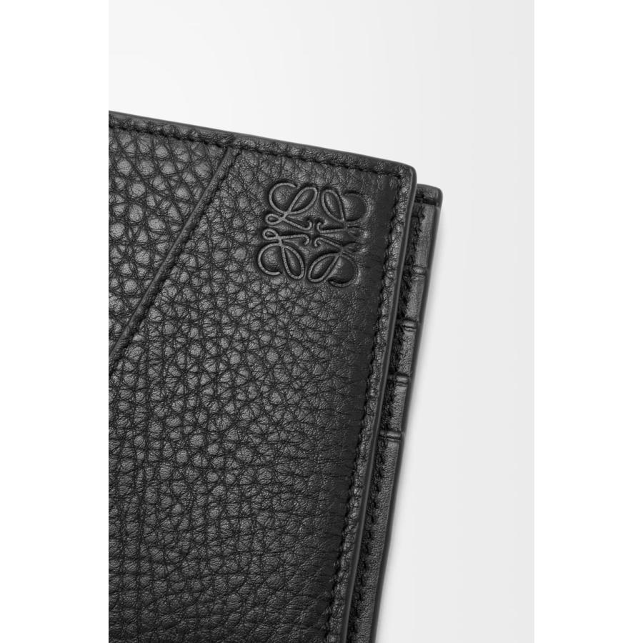 ロエベ LOEWE 2025秋冬メンズ パズル バイフォールド コインウォレット 財布（サプルグレインカーフ）【ブラック 】【送料無料】【正規品】の画像