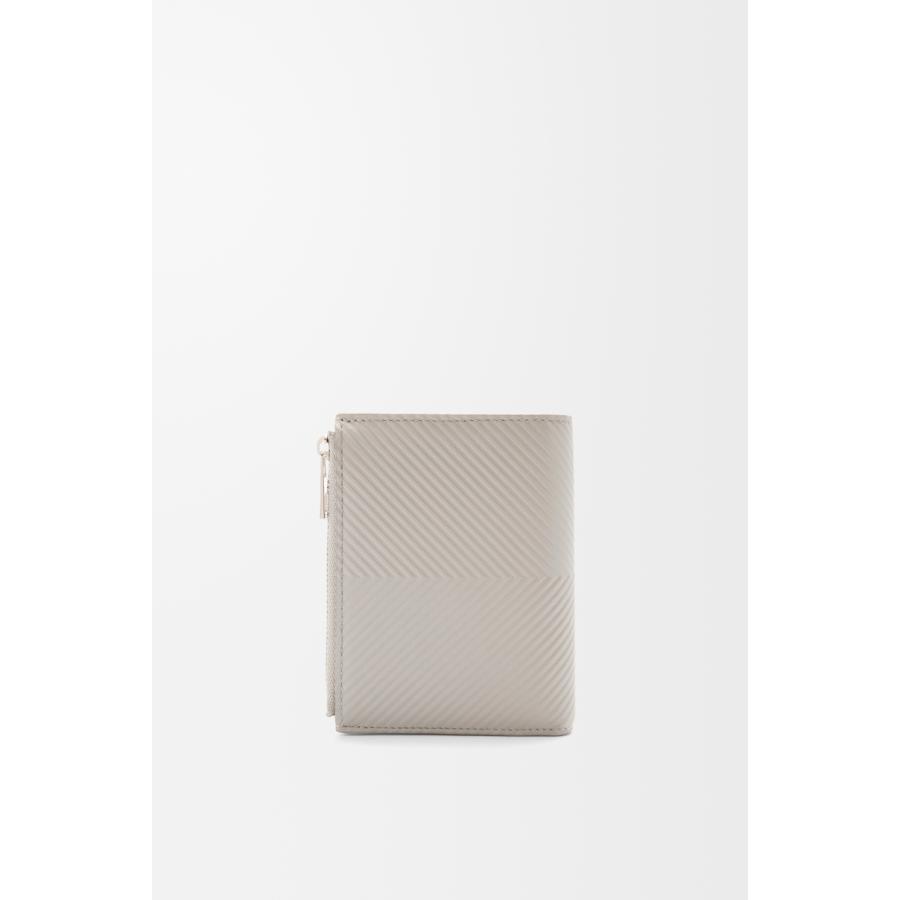 ロエベ LOEWE 2025秋冬メンズ スリム コンパクト ウォレット 財布（テクスチャードクラシックカーフ）【シェルグレー 】【送料無料】【正規品】の画像