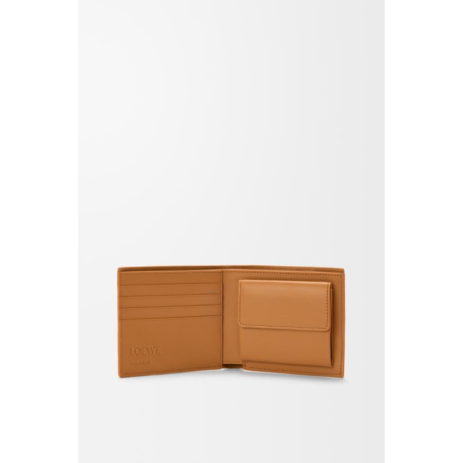 ロエベ LOEWE 2025秋冬メンズ パズル バイフォールド コインウォレット 財布（サプルグレインカーフ）【ライトキャニオンブラウン 】【送料無料】【正規品】の画像