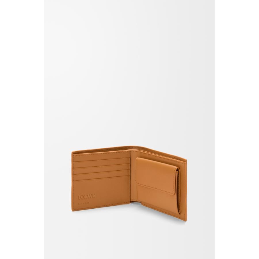 ロエベ LOEWE 2025秋冬メンズ パズル バイフォールド コインウォレット 財布（サプルグレインカーフ）【ライトキャニオンブラウン 】【送料無料】【正規品】の画像