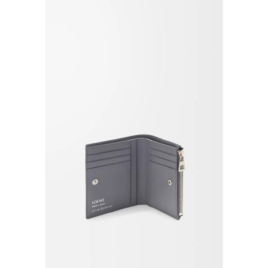 ロエベ LOEWE 2025秋冬メンズ スリム コンパクトウォレット 財布（ナパカーフ）【アルデシア/ディープルビー 】【送料無料】【正規品】の画像