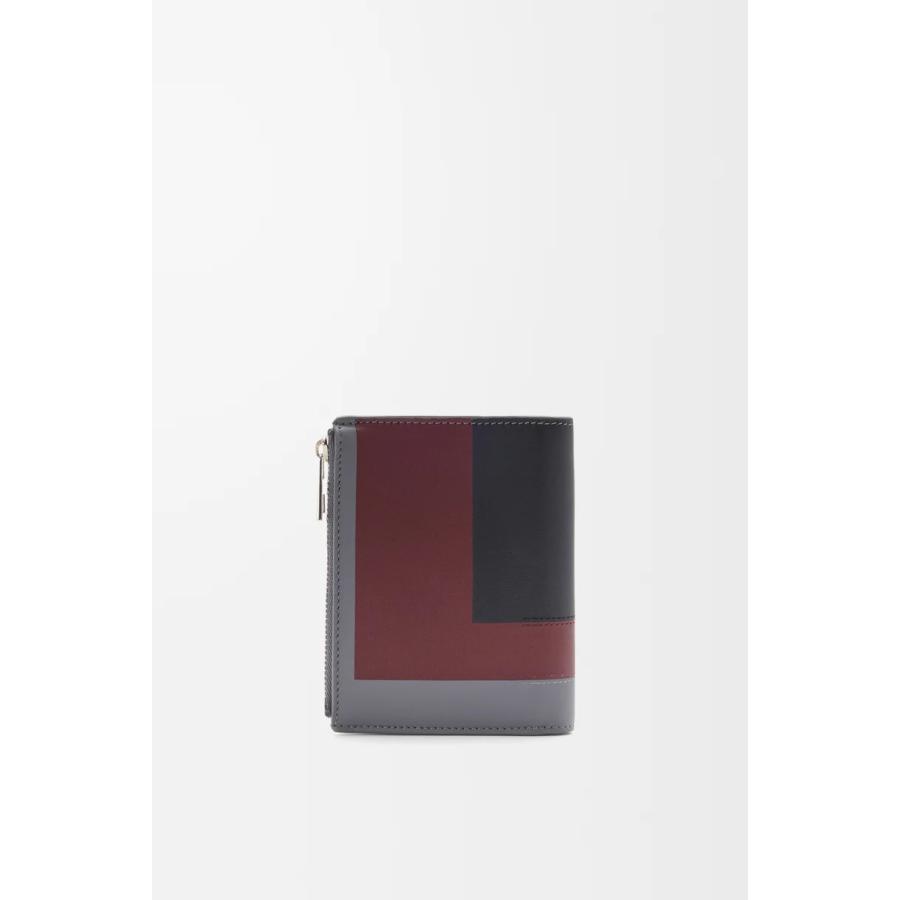 ロエベ LOEWE 2025秋冬メンズ スリム コンパクトウォレット 財布（ナパカーフ）【アルデシア/ディープルビー 】【送料無料】【正規品】の画像