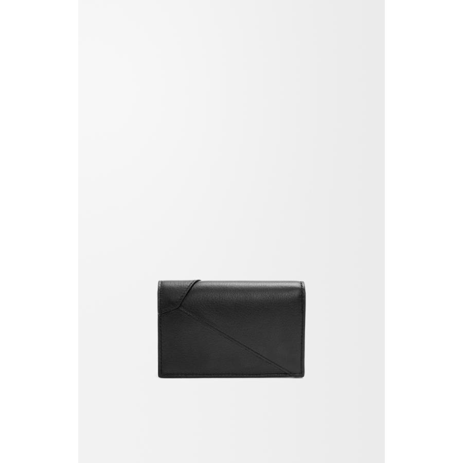 ロエベ LOEWE 2025秋冬メンズ パズル ビジネスカードホルダー（クラシックカーフ）【ブラック 】【送料無料】【正規品】の画像