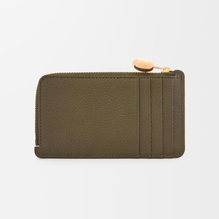 LOEWE ロエベ 折りたたみ財布 カーキ/グリーン 小銭入れ無し コラボ