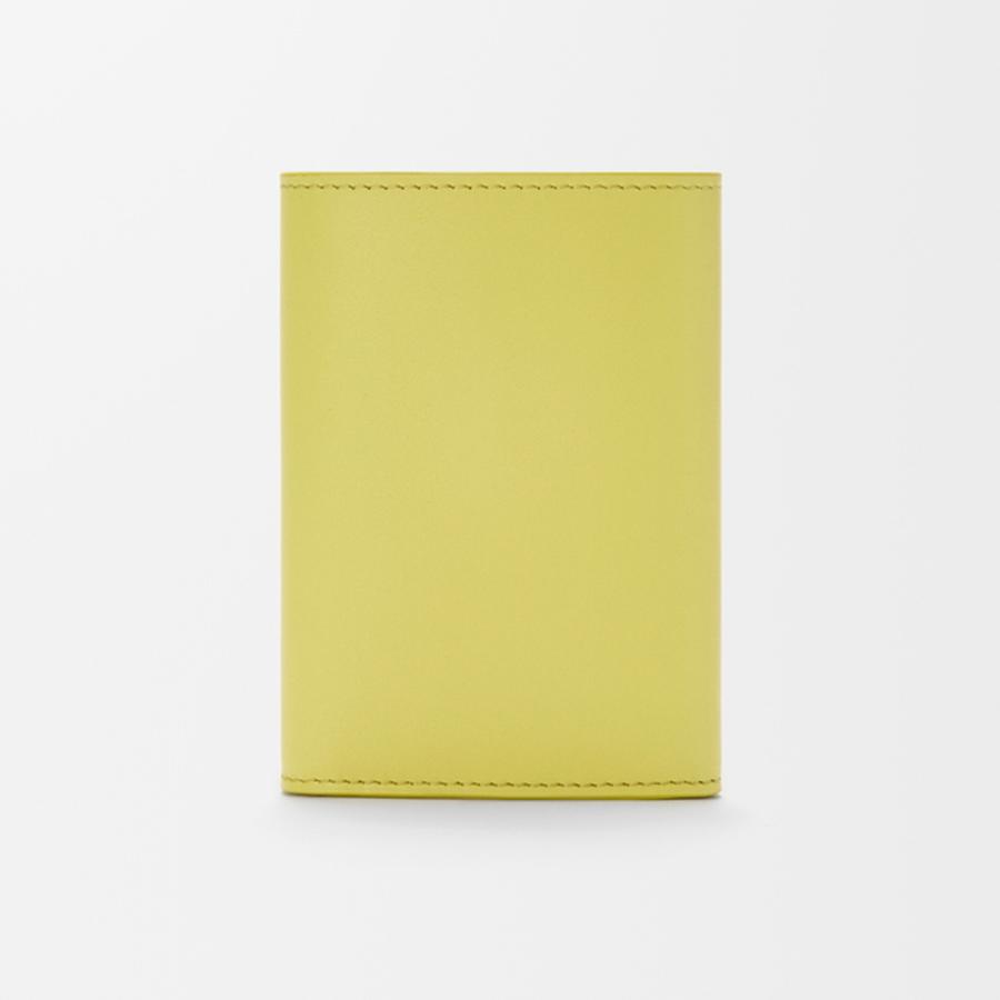 ロエベ LOEWE 2025秋冬レディース ぺブル バーティカル ウォレット 財布 スモール（シャイニーナパカーフ）【ライトシトリン 】【送料無料】【正規品】の画像