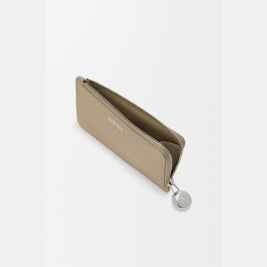 ロエベ LOEWE 2025秋冬レディース ペブル コインカードホルダー（ペブルグレインカーフ）【クレイ 】【送料無料】【正規品】の画像