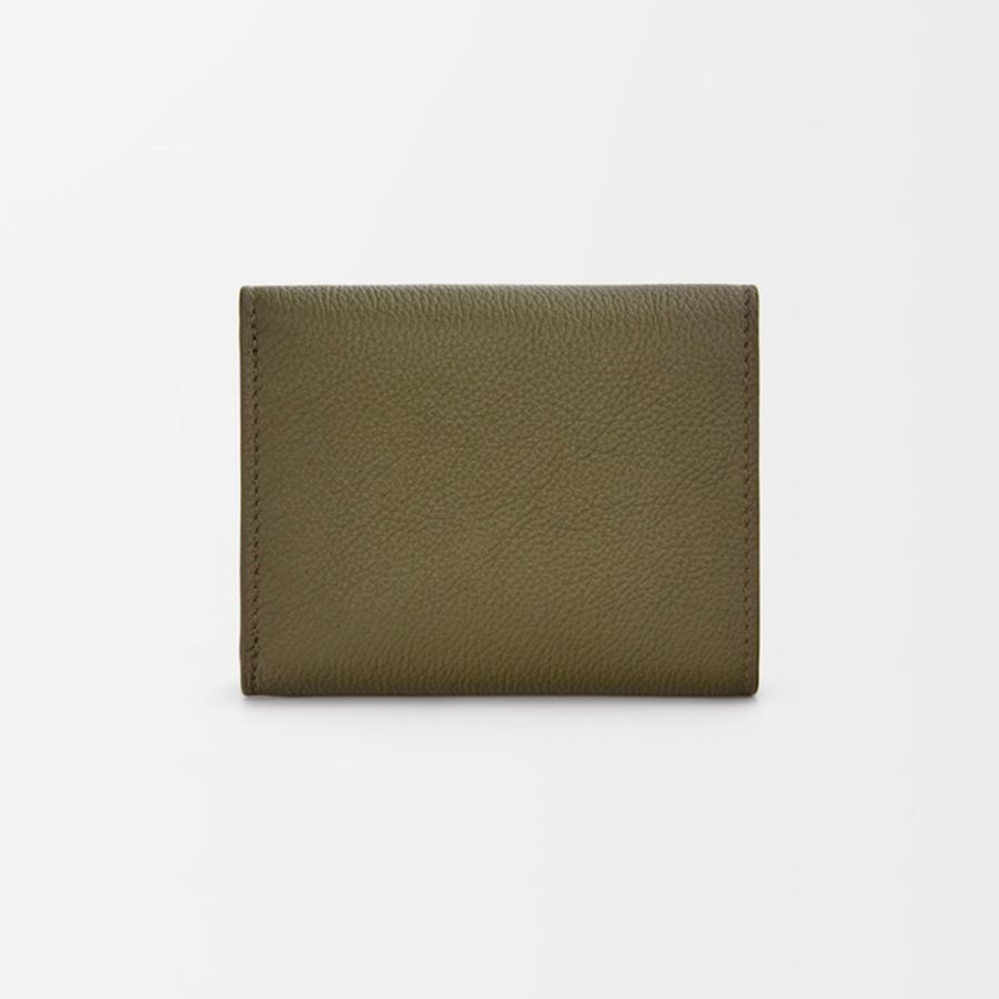 ロエベ LOEWE 2025秋冬レディース ペブル トライフォールド ウォレット 財布（ペブルグレインカーフ）【ダークカーキグリーン 】【送料無料】【正規品】の画像