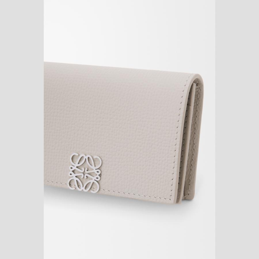 LOEWE アナグラムビジネスカードホルダー アナグラム ビジネスカードホルダー（ペブルグレインカーフ） ブラック