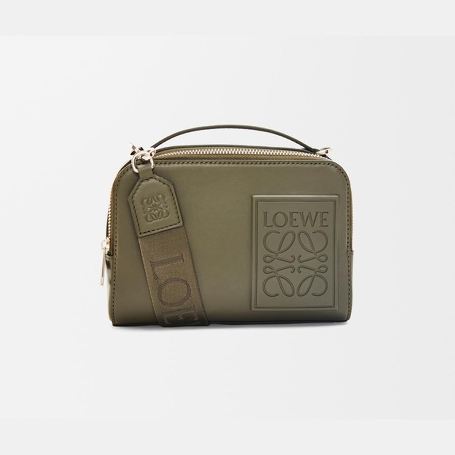 ロエベ クロスボディ カメラ バッグ ミニ カーキーグリーン ショルダー メンズ ロエベ クロスボディ カメラ バッグ ミニ カーキーグリーン ショルダー