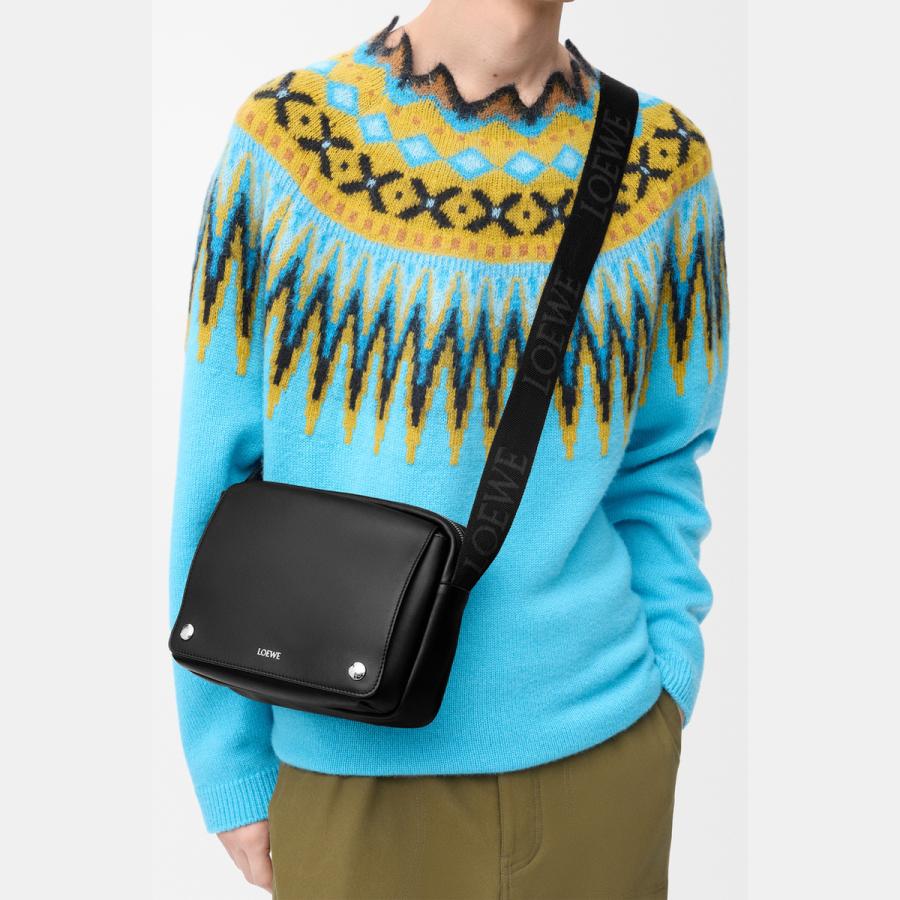 LOEWE（ロエベ） LOEWE 2025秋冬メンズ ペブル メッセンジャーバッグ