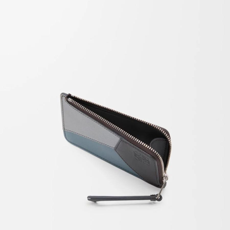ロエベ LOEWE 2026春夏メンズ パズル コインカードホルダー【Asphalt Grey/Storm Blue 】【送料無料】【正規品】の画像