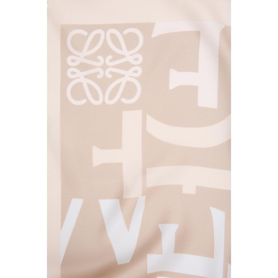 ロエベ LOEWE 2026春夏メンズ スカーフ【Light Beige/Beige 】【送料無料】【正規品】の画像