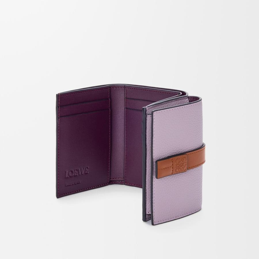 ロエベ LOEWE 2026春夏レディース トライフォールド ウォレット 財布【ダーティモーヴ/スクワール 】【送料無料】【正規品】の画像