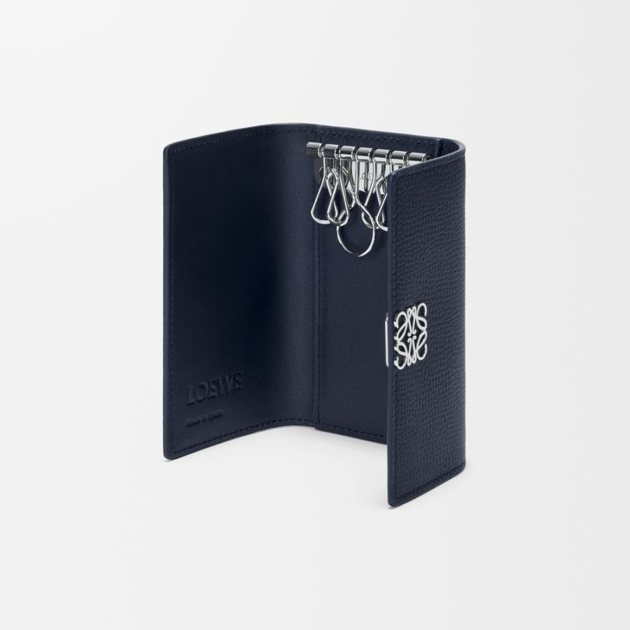 LOEWE ロエベ キーリング キーケース ダークネイビー LOEWE（ロエベ） LOEWE 2026秋冬レディース アナグラム キーケース
